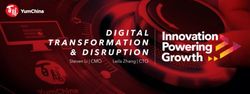 DISRUPTION STEVENLI|CMO LEILAZHANG|CTO - YUM CHINA HOLDINGS, INC.