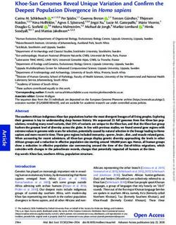 Khoe-San Genomes Reveal Unique Variation and Confirm the Deepest Population Divergence in Homo sapiens
