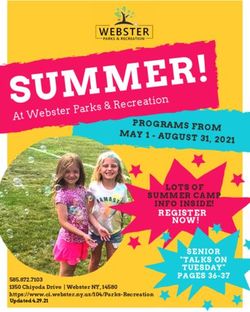 At Webster Parks & Recreation