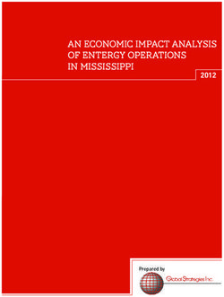 An Economic Impact Analysis of Entergy Operations in Mississippi 2012 - Prepared by