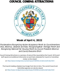 COUNCIL COMING ATTRACTIONS - Week of April 4, 2022 - Montgomery ...