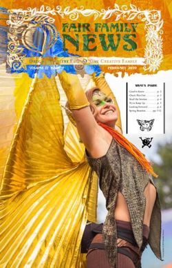 FEBRUARY 2020 - Oregon Country Fair Family