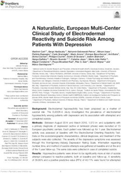 A Naturalistic, European Multi-Center Clinical Study of Electrodermal Reactivity and Suicide Risk Among Patients With Depression