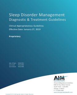 Sleep Disorder Management - Diagnostic & Treatment Guidelines - AIM Specialty Health