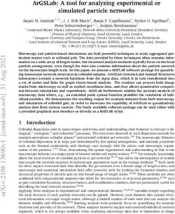 ARGSLAB: A TOOL FOR ANALYZING EXPERIMENTAL OR SIMULATED PARTICLE NETWORKS