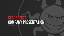 STARBREEZE Company presentation - February, 2021