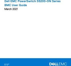 Dell EMC PowerSwitch S5200-ON Series BMC User Guide - March 2021