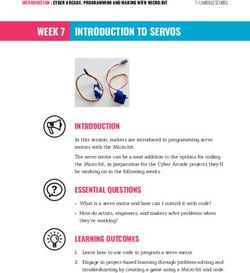 INTRODUCTION TO SERVOS - INTRODUCTION - Maker Ed