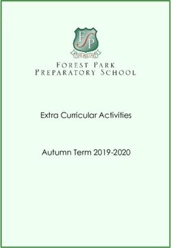 Extra Curricular Activities Autumn Term 2019-2020 - Forest ...
