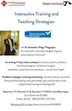 Interactive Training and Teaching Strategies - Schiller & Mertens
