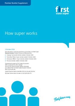 How super works - First State Super