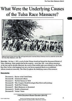 What Were The Underlying Causes Of The Tulsa Race Massacre?