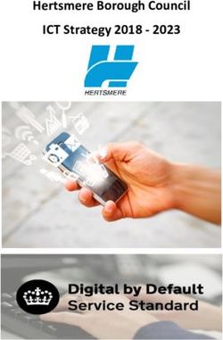 Hertsmere Borough Council ICT Strategy 2018 2023