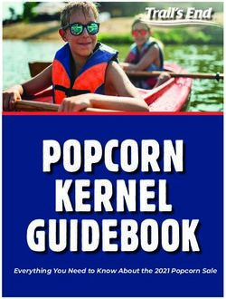 POPCORN KERNEL GUIDEBOOK - Everything You Need to Know About the 2021 Popcorn Sale