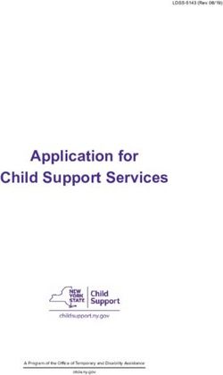 Application for Child Support Services - Office of ...