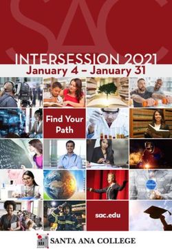 INTERSESSION 2021 January 4 - January 31 - Find Your Path - Santa Ana College