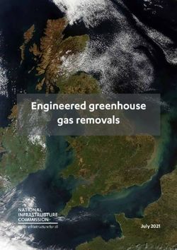 Engineered greenhouse gas removals - July 2021 - National ...