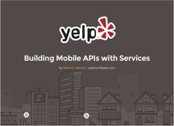 Building Mobile APIs with Services - by Stephan Jaensch