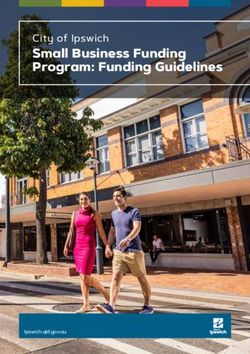 Small Business Funding Program: Funding Guidelines - City of Ipswich - Ipswich.qld.gov.au