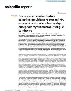 Recursive ensemble feature selection provides a robust mRNA expression signature for myalgic encephalomyelitis/chronic fatigue syndrome
