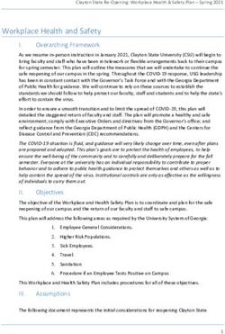 Workplace Health and Safety - Clayton State University