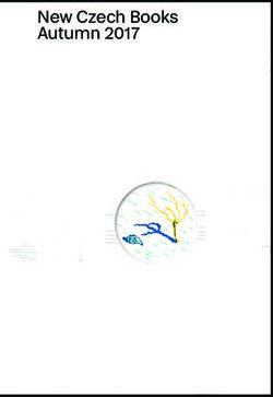 NEW CZECH BOOKS AUTUMN 2017 - CZECHLIT