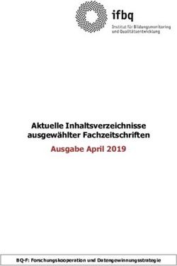 Aktuelle Inhaltsverzeichnisse ausgewählter Fachzeitschriften Ausgabe April 2019 - Hamburg.de