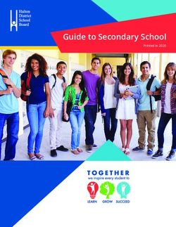Guide to Secondary School - Printed in 2020 - Halton District ...