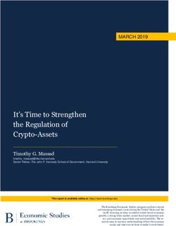 It's Time to Strengthen the Regulation of Crypto-Assets - Brookings Institution