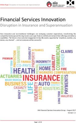 Financial Services Innovation - Disruption in Insurance and Superannuation - Australian Information Industry ...