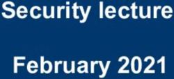 Security lecture February 2021 - Humboldt-Universität zu ...