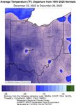 State of Ohio Monthly Climate Update - Review - December 2022