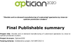 Final Publishable summary - Cordis