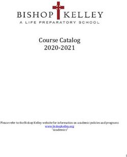 2020-2021 Please refer to the Bishop Kelley website for information on academic policies and programs www.bishopkelley.org "Academics" - Bishop ...