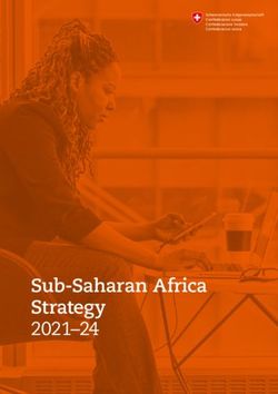 Sub-Saharan Africa Strategy 2021-24