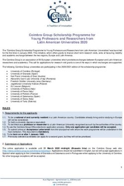 Coimbra Group Scholarship Programme for Young Professors and Researchers from Latin American Universities 2020 - Uni Jena