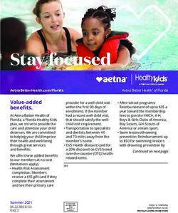 Stay focused - Aetna Better Health