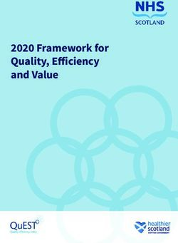 2020 Framework for Quality, Efficiency and Value - Scottish ...