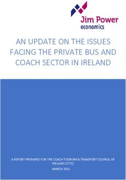 AN UPDATE ON THE ISSUES FACING THE PRIVATE BUS AND COACH SECTOR IN IRELAND - A REPORT PREPARED FOR THE COACH TOURISM & TRANSPORT COUNCIL OF ...