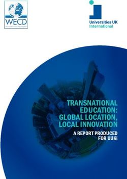 TRANSNATIONAL EDUCATION: GLOBAL LOCATION, LOCAL INNOVATION - A REPORT PRODUCED FOR UUKI - UNIVERSITIES UK