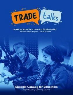 Episode Catalog for Educators - August 1, 2017-January 17, 2021