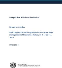 Independent Mid-Term Evaluation Republic of Sudan Building institutional capacities for the sustainable management of the marine fishery in the ...