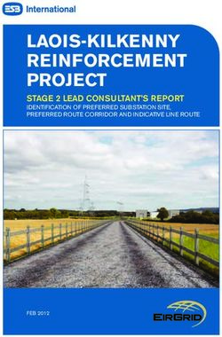 LAOIS-KILKENNY REINFORCEMENT PROJECT - STAGE 2 LEAD CONSULTANT'S REPORT IDENTIFICATION OF PREFERRED SUBSTATION SITE, PREFERRED ROUTE CORRIDOR AND ...