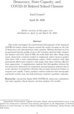 Democracy, State Capacity, and COVID-19 Related School Closures