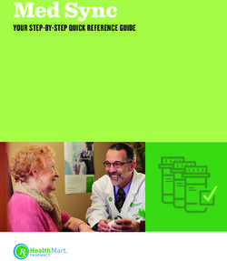 Med Sync YOUR STEP-BY-STEP QUICK REFERENCE GUIDE
