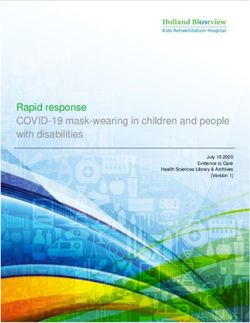 Rapid response COVID-19 mask-wearing in children and people with disabilities