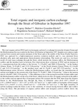 Total organic and inorganic carbon exchange through the Strait of Gibraltar in September 1997