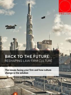 Back To The Future: Reshaping law Firm Culture - The issues facing your firm and how culture change is the solution - Obelisk Support