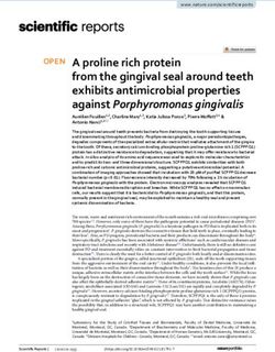 A proline rich protein from the gingival seal around teeth exhibits antimicrobial properties against Porphyromonas gingivalis - Nature