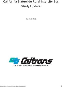 California Statewide Rural Intercity Bus Study Update - March 30, 2018 - PacificCBPR